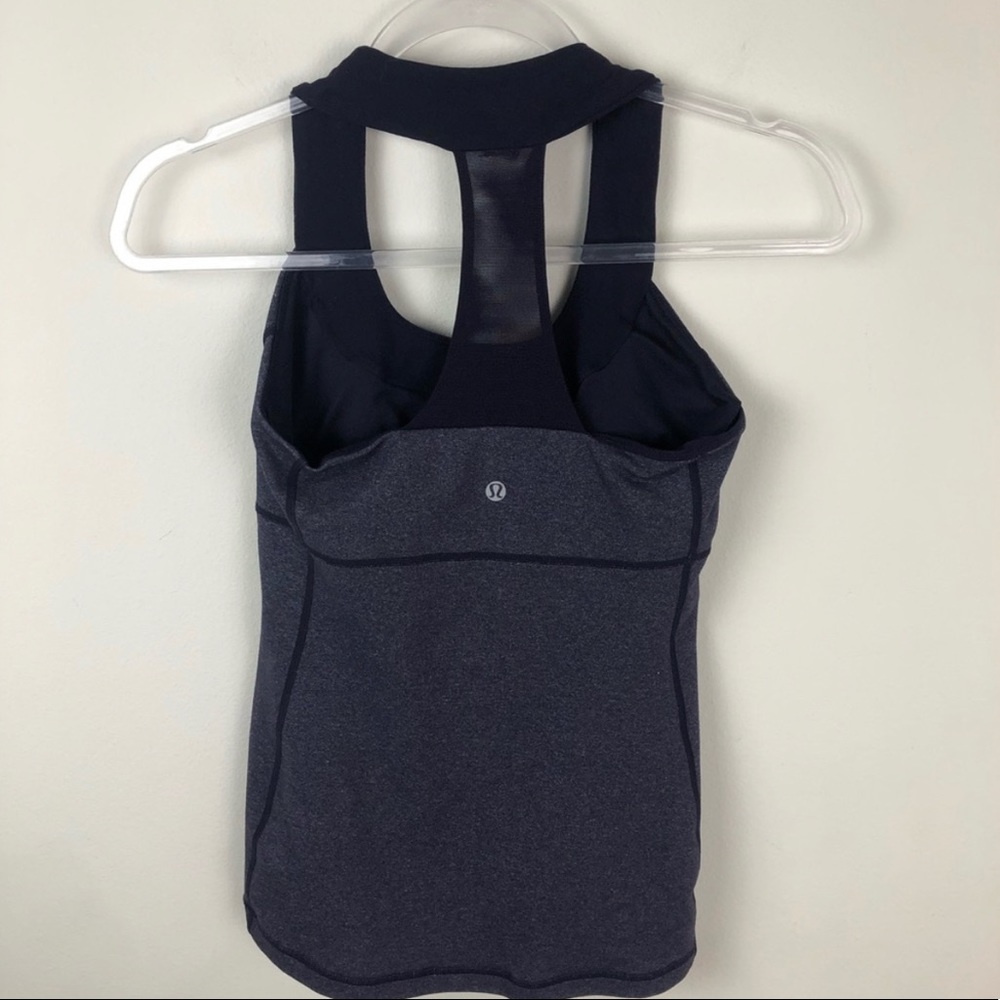 Lululemon- Scoop Neck Tank Deep Plum size: 6 - Picture 4 of 8